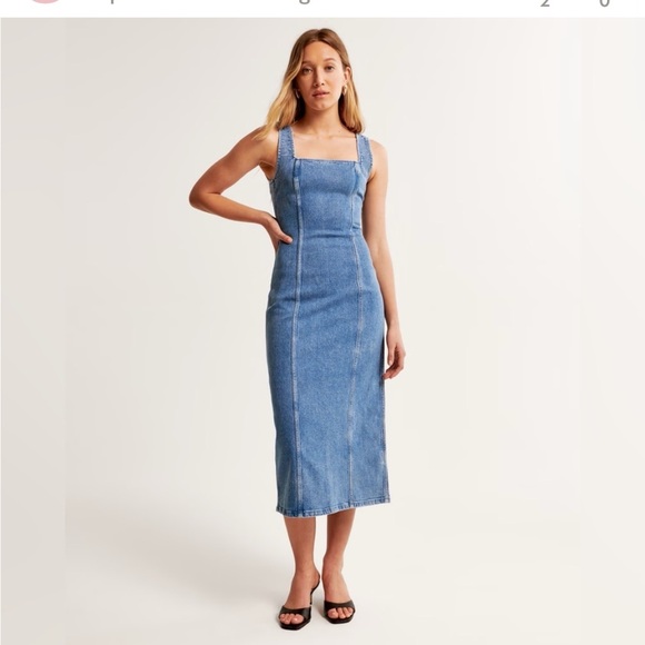 Abercrombie & Fitch Dresses & Skirts - Abercrombie and Fitch denim dress